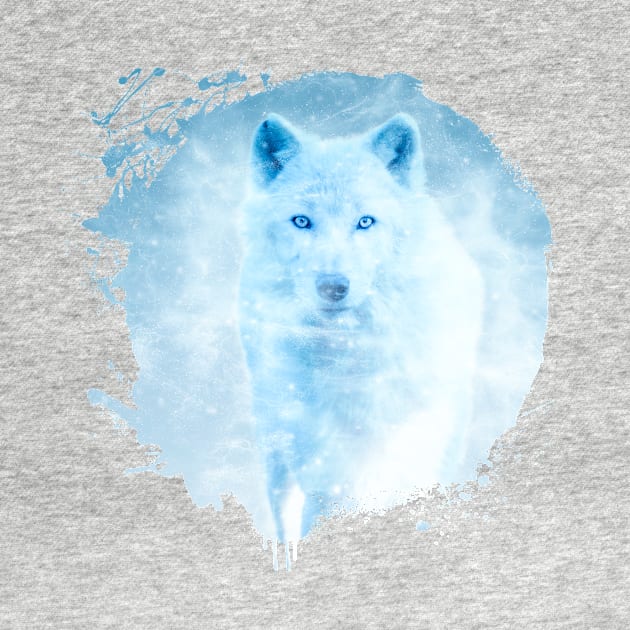 White Wolf Animal Wildlife Jungle Nature Forest Discovery by Cubebox